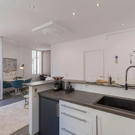 White Meynadier  Citycenter - Congres - Terrasse - Clim - Wifi Apartment Cannes