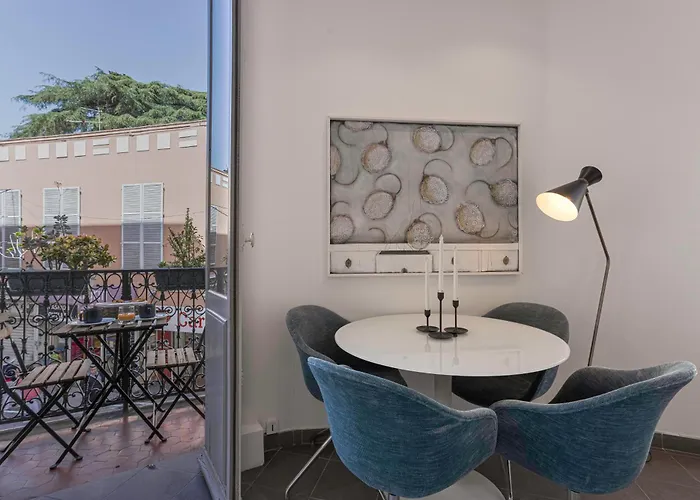White Meynadier  Citycenter - Congres - Terrasse - Clim - Wifi Cannes
